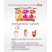 Набор растворимых напитков Drink  "Ассорти вкусов" Апельсин, Вишня, Малина. 9 пакетиков по 20гр