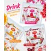 Растворимый фруктовый напиток Drink Малина 10 пакетиков по 20 г